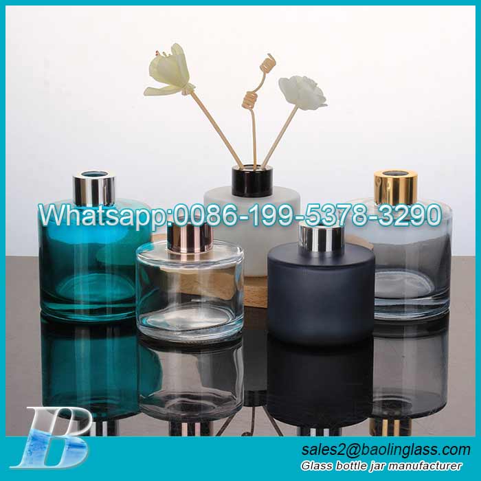 200ml Glass Round Aroma Reed Diffuser Bottles