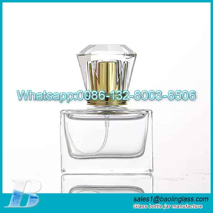 30ml Rectangle Perfume Bottle with Cap