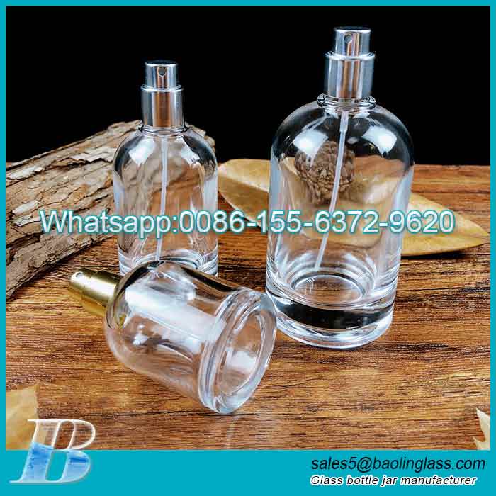30ml/50ml/100ml botella de perfume botella vacía botella de vidrio cosmético botella de spray de perfume