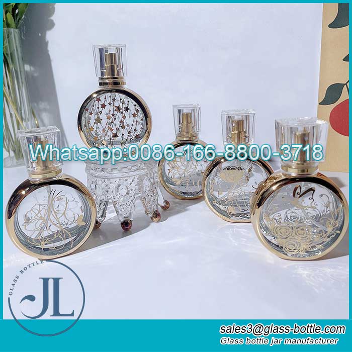 25Dispensador de alta calidad de botella de perfume de vidrio vacía de pequeña muestra de ml