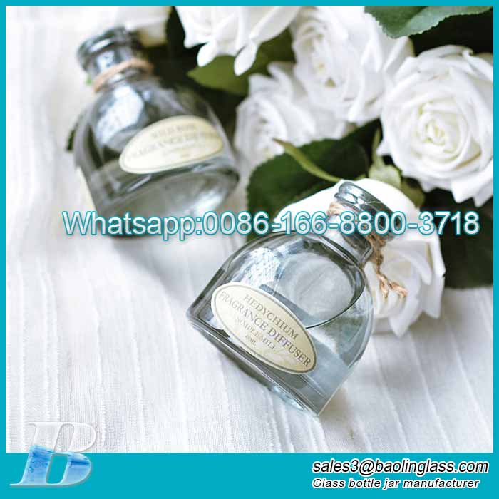 50ML100ml yourte aromathérapie bouteille en verre décoration de la maison rotin parfum bouteille salle de bain diffuseur bouteille de parfum