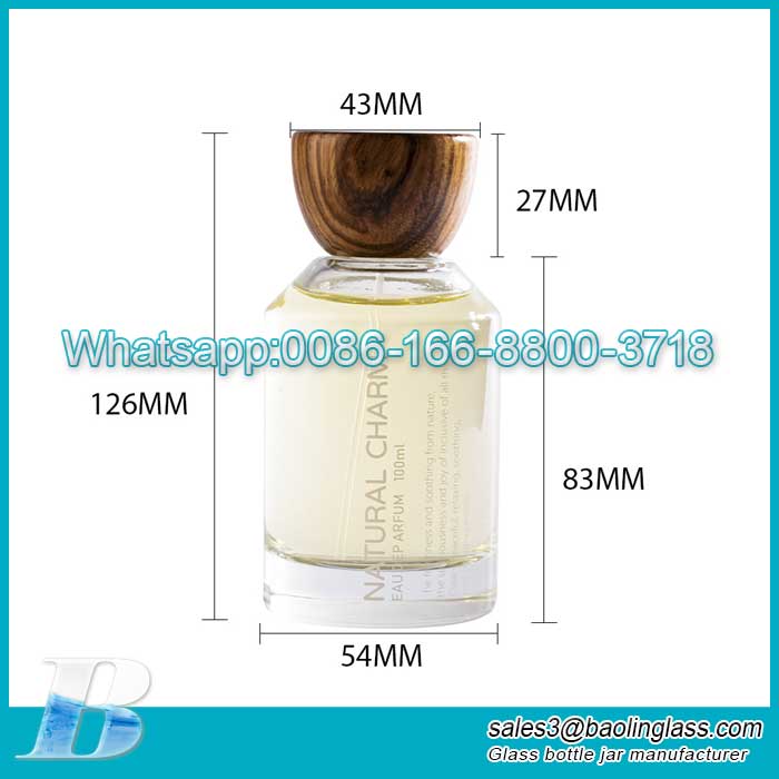 Frasco de perfume de vidro high-end 30ML50ML100ML Sub-engarrafamento de perfume high-end portátil pequeno frasco de spray requintado frasco vazio