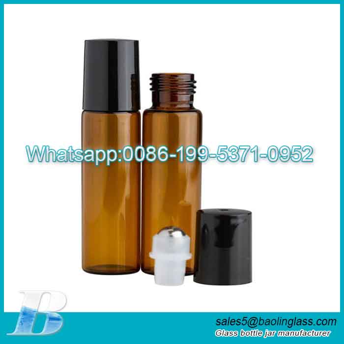Custom 10ml glass roll on bottles for essential oils manufacturer