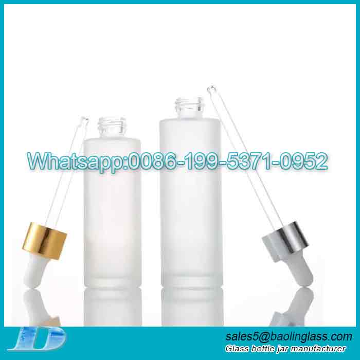 Bottiglie di vetro personalizzate per produttore di olio per il corpo