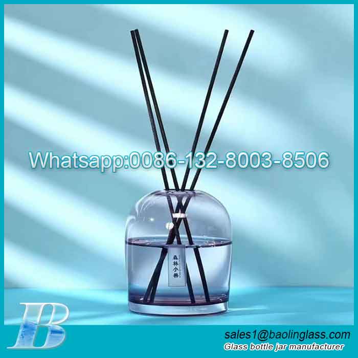 Bagong Uri 200ml Flat Cut Neck Aromatherapy Glass Bottle