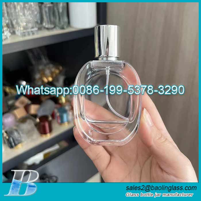 30ml Luxury glass perfume bottle with pump