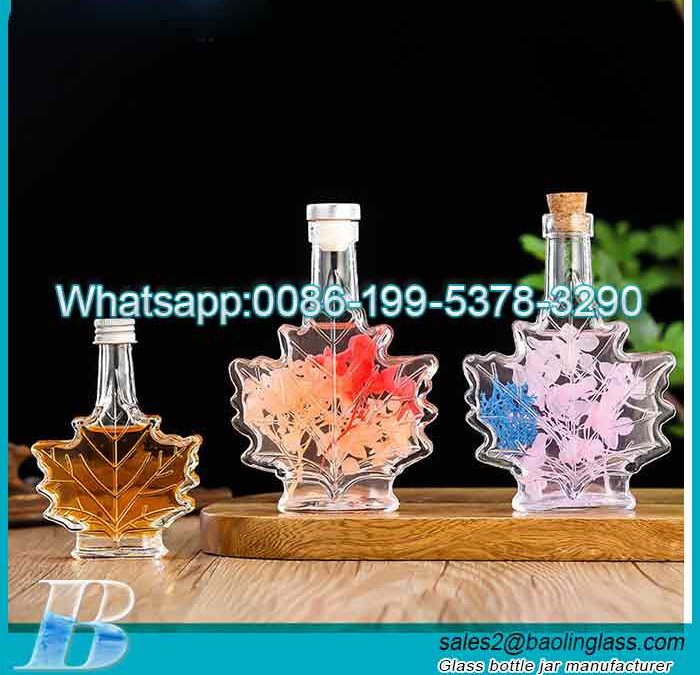 50ml 100ml High quality Glass maple wine & aroma reed diffuser bottle