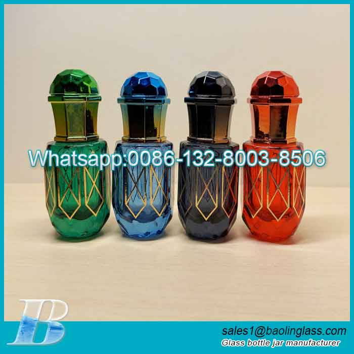6ml Attar Bottle Arabic Perfume Oud Oil Bottle na may Roller