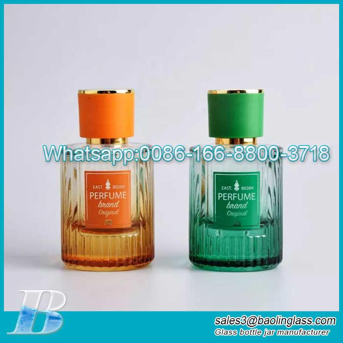 30ml50ML100ML perfume sub-bottling spray high-grade glass portable travel perfume bottle empty bottle