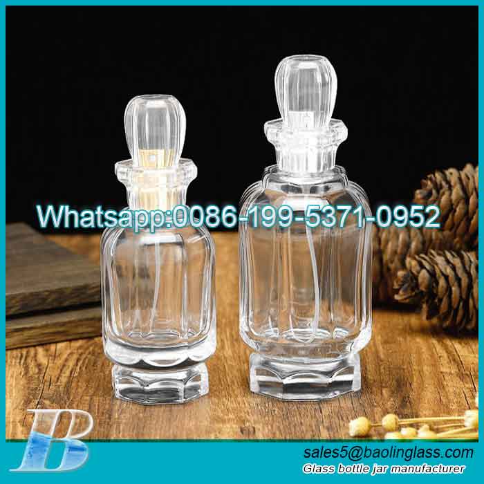 Customized Wholesale 50ml 100ml Pagoda Shape Bayonet Perfume Bottle Manufacturer