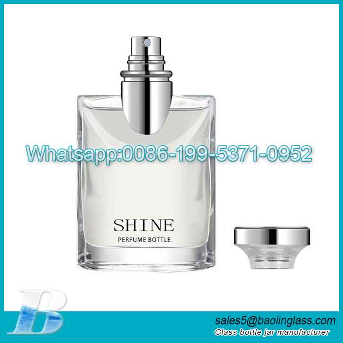 Personalizado 50 ml perfume empty sprayer glass bottle supplier