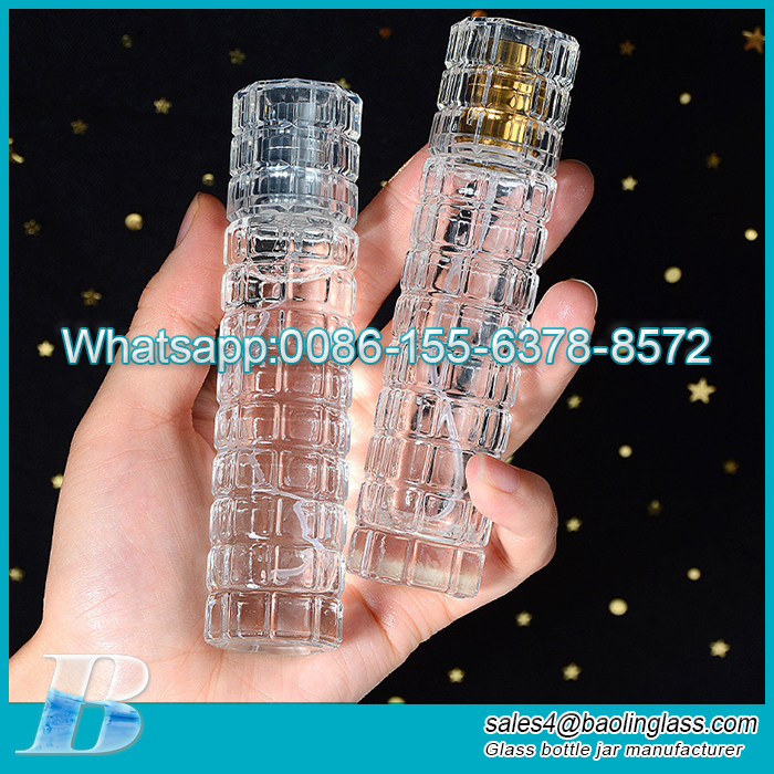 Frascos de perfume spray atomizadores recarregáveis ​​portáteis
