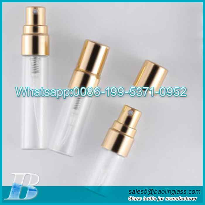 Custom 5 ml perfume bottle spray glass bottle
