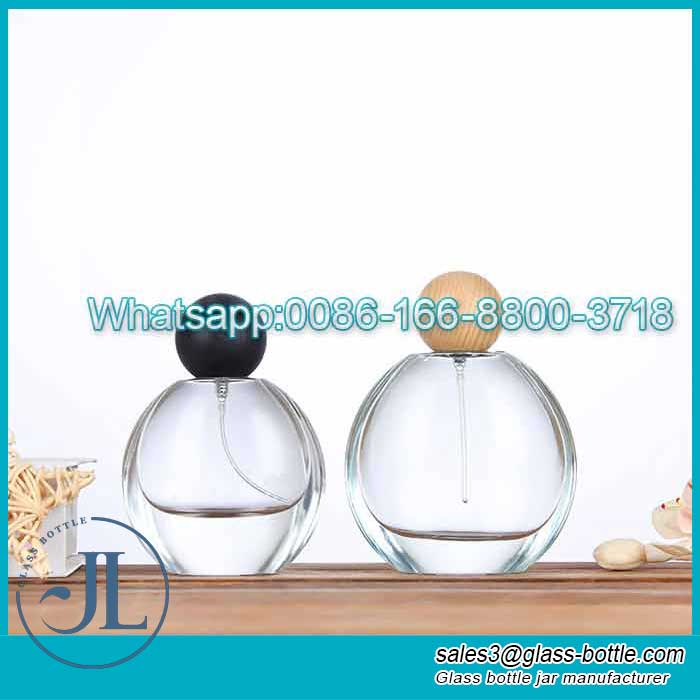 50Flacon de parfum en verre transparent à baïonnette ml 100 ml