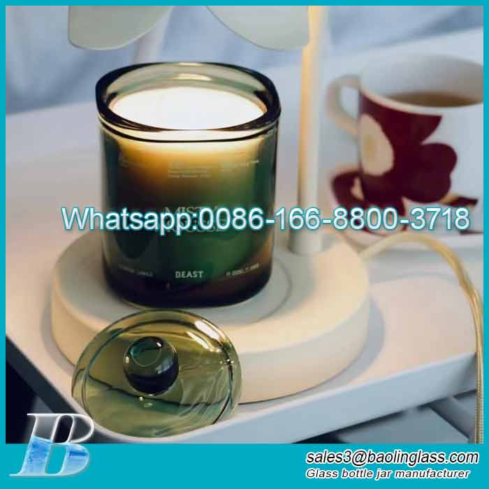 Diffused stone candle glass jar wholesale
