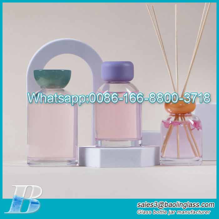 Flameless Diffuser Glass Bottle and Resin Cap wholesale