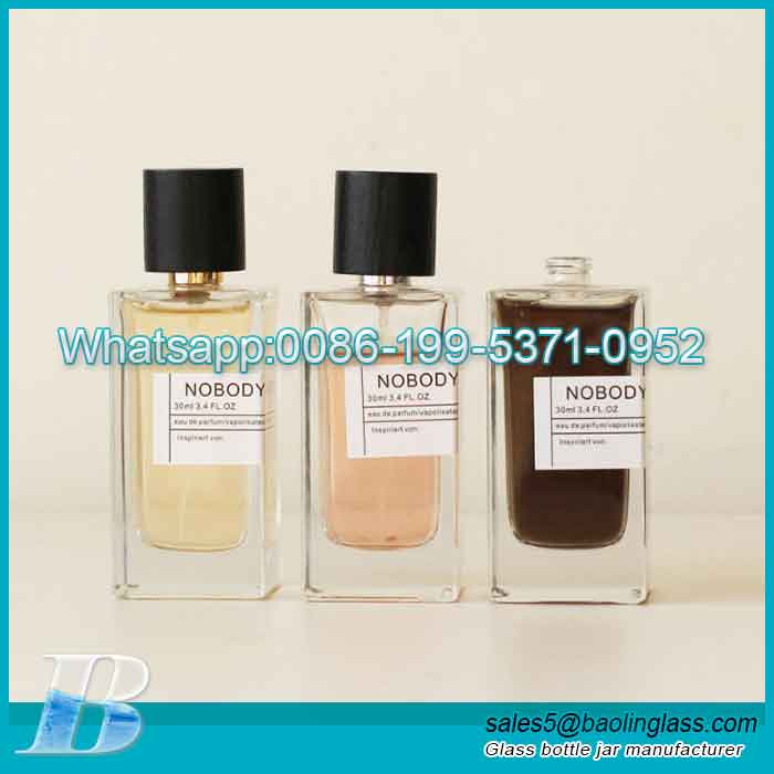 Custom 30ml Perfume Glass Bottle Supplier manufacturer