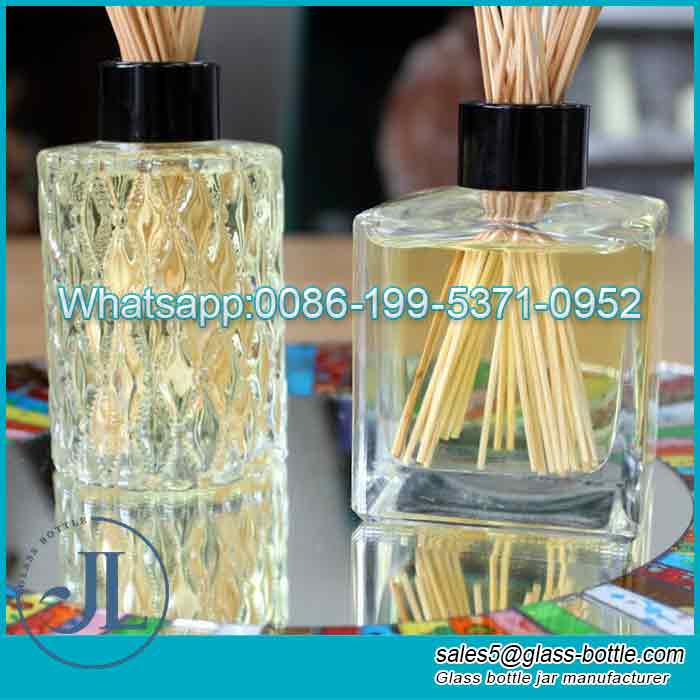 Custom Wholesale 150ml Round Reed Diffuser Bottles for home fragrances