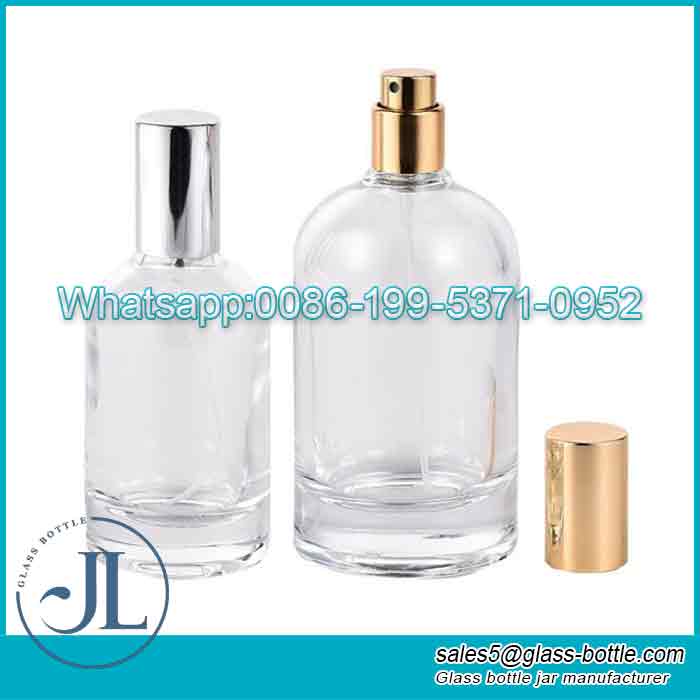 Custom 50ml most beautiful women perfume bottles with screw cap