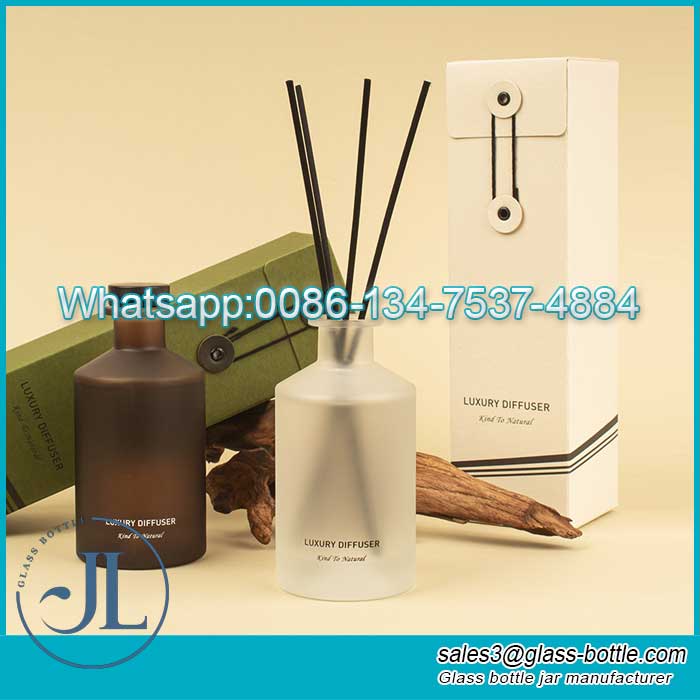 180ml Glass Reed Diffuser Set for Home Fragrance Products