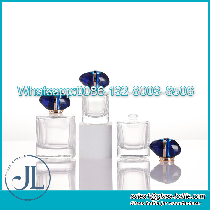 Bottiglie di profumo di vetro vuote sfuse da 30 ml, 50 ml e 100 ml
